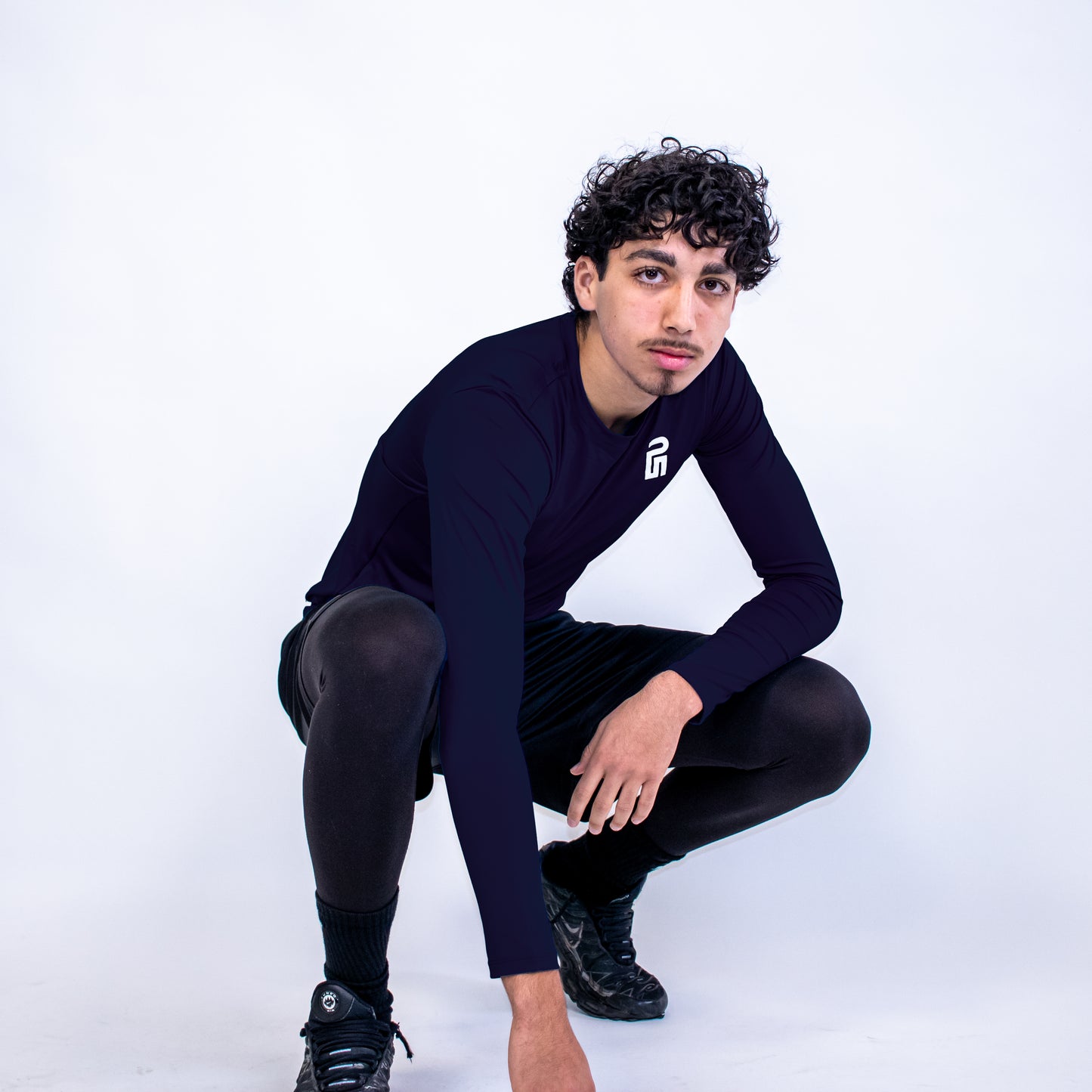 Chandail de Compression Bleu - Le Petit Sportif