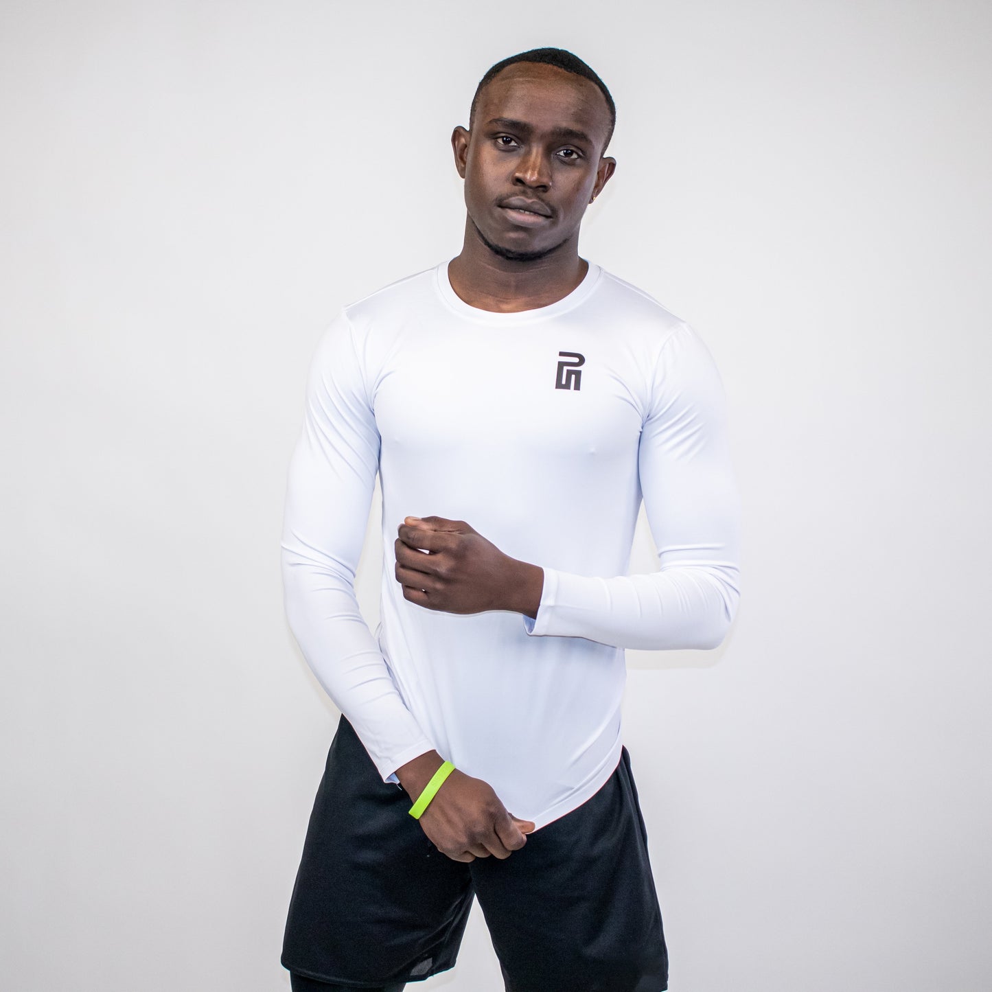 Chandail de Compression Blanc - Le Petit Sportif