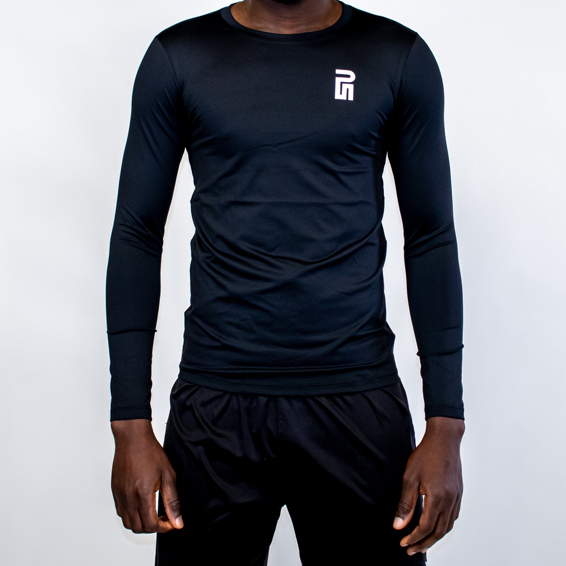 Chandail de Compression Noir - Le Petit Sportif