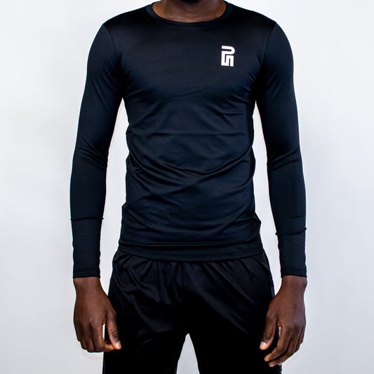 Chandail de Compression Noir - Le Petit Sportif