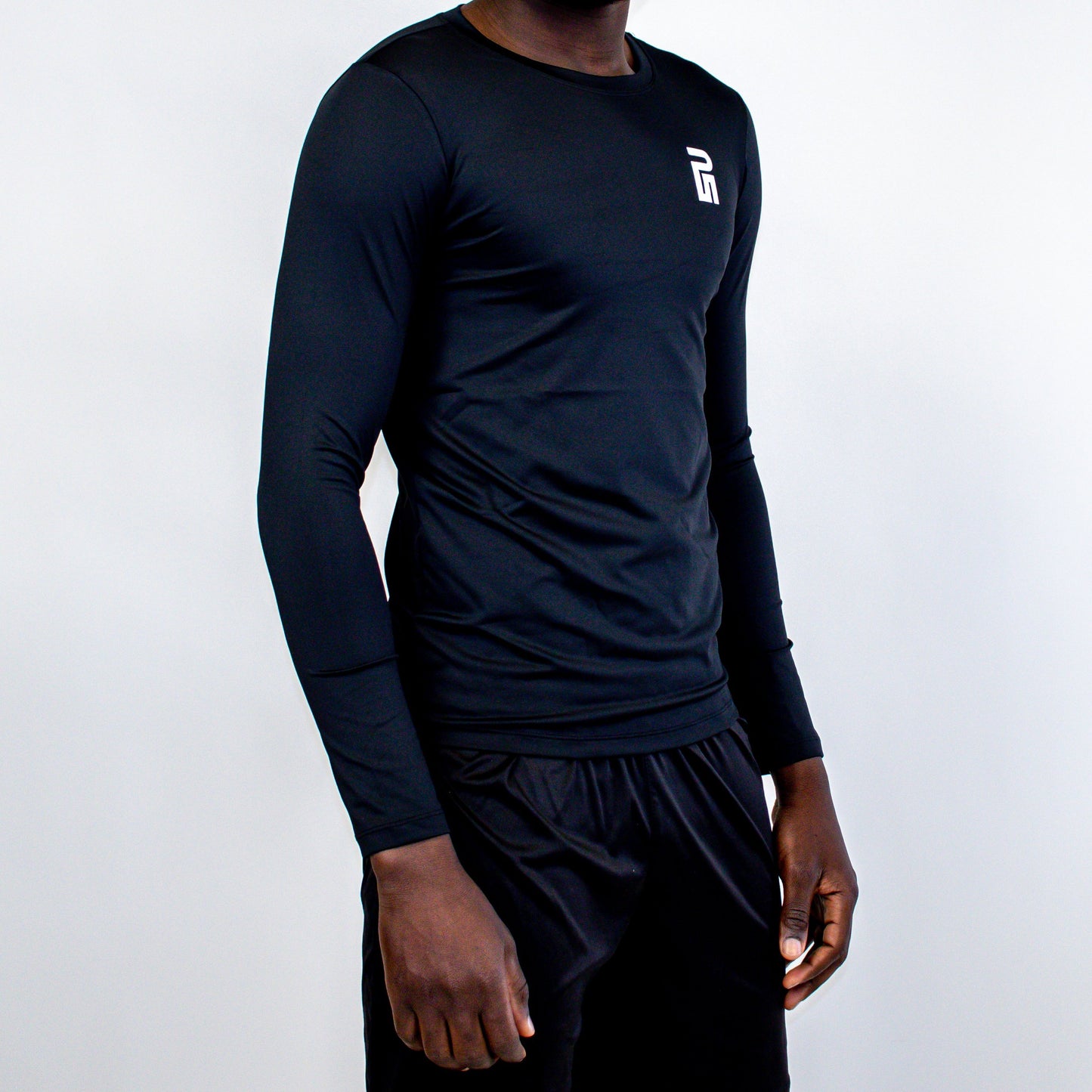 Chandail de Compression Noir - Le Petit Sportif