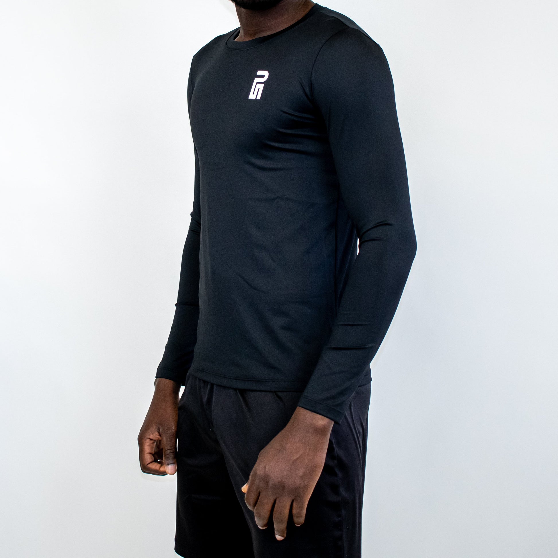 Chandail de Compression Noir - Le Petit Sportif