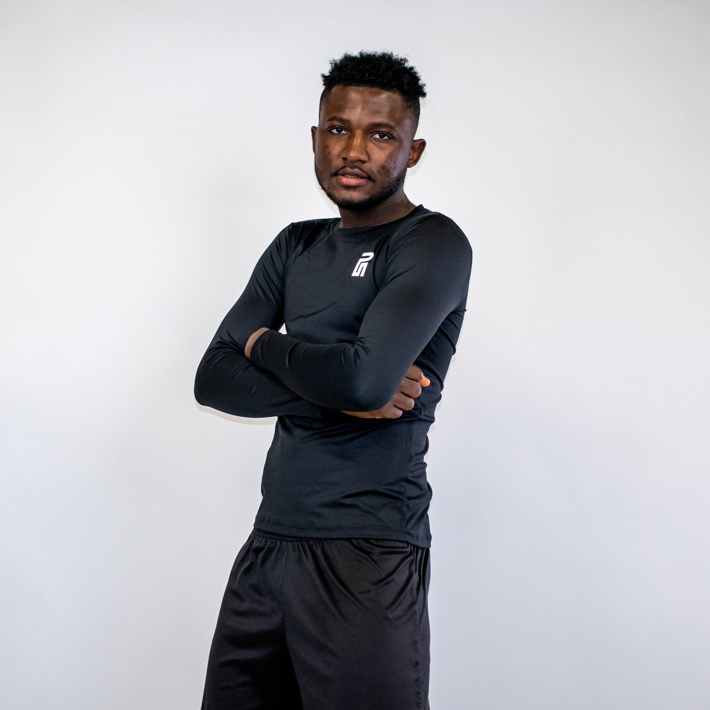 Chandail de Compression Noir - Le Petit Sportif