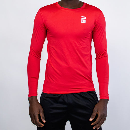 Chandail de Compression Rouge - Le Petit Sportif